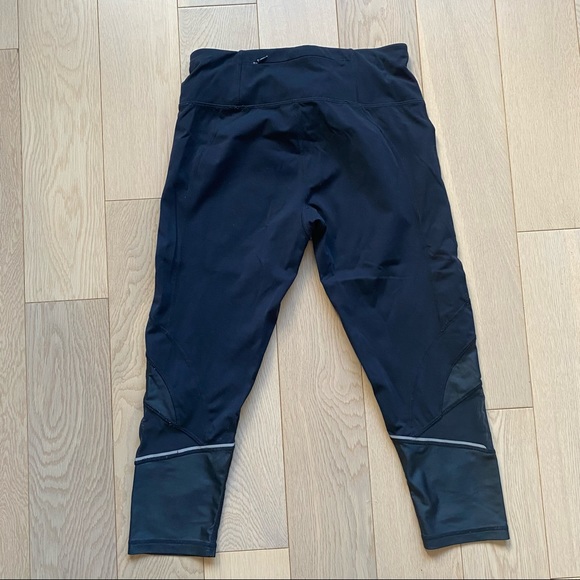 Sweaty Betty Power Wetlook Mesh Crop Leggings Black Size Small - Picture 4 of 9